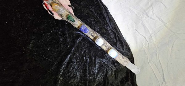 Double Ended Chakra Healing Wand (talking stick) - Image 2