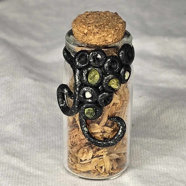 Glass Jar with Palo Santo & Lavender Scented Resin