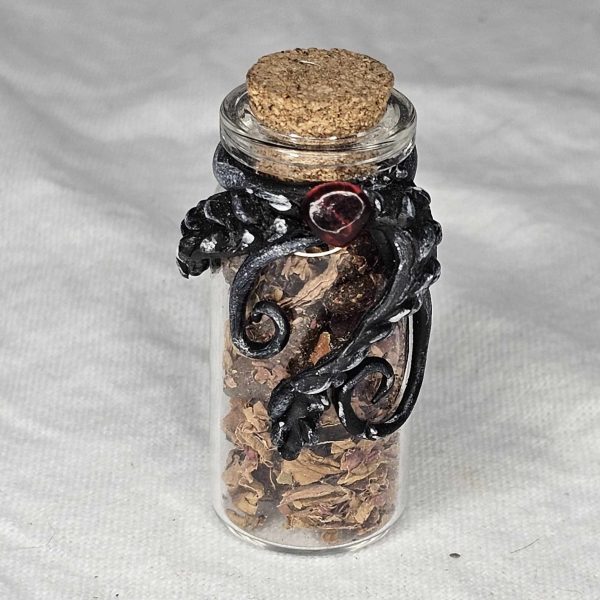 Glass Jar with Myrrh & Sandalwood Resin