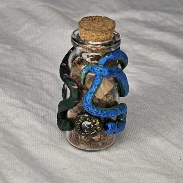 Glass Jar with Myrrh & Sandalwood Resin