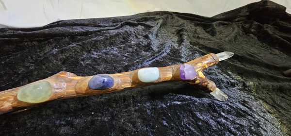 Chakra Double Ended Wand (talking stick) - Image 2