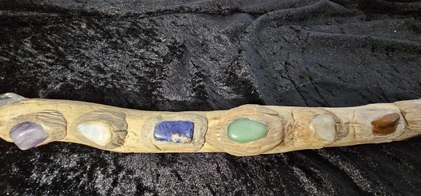 Chakra Healing Wand (talking stick) - Image 4